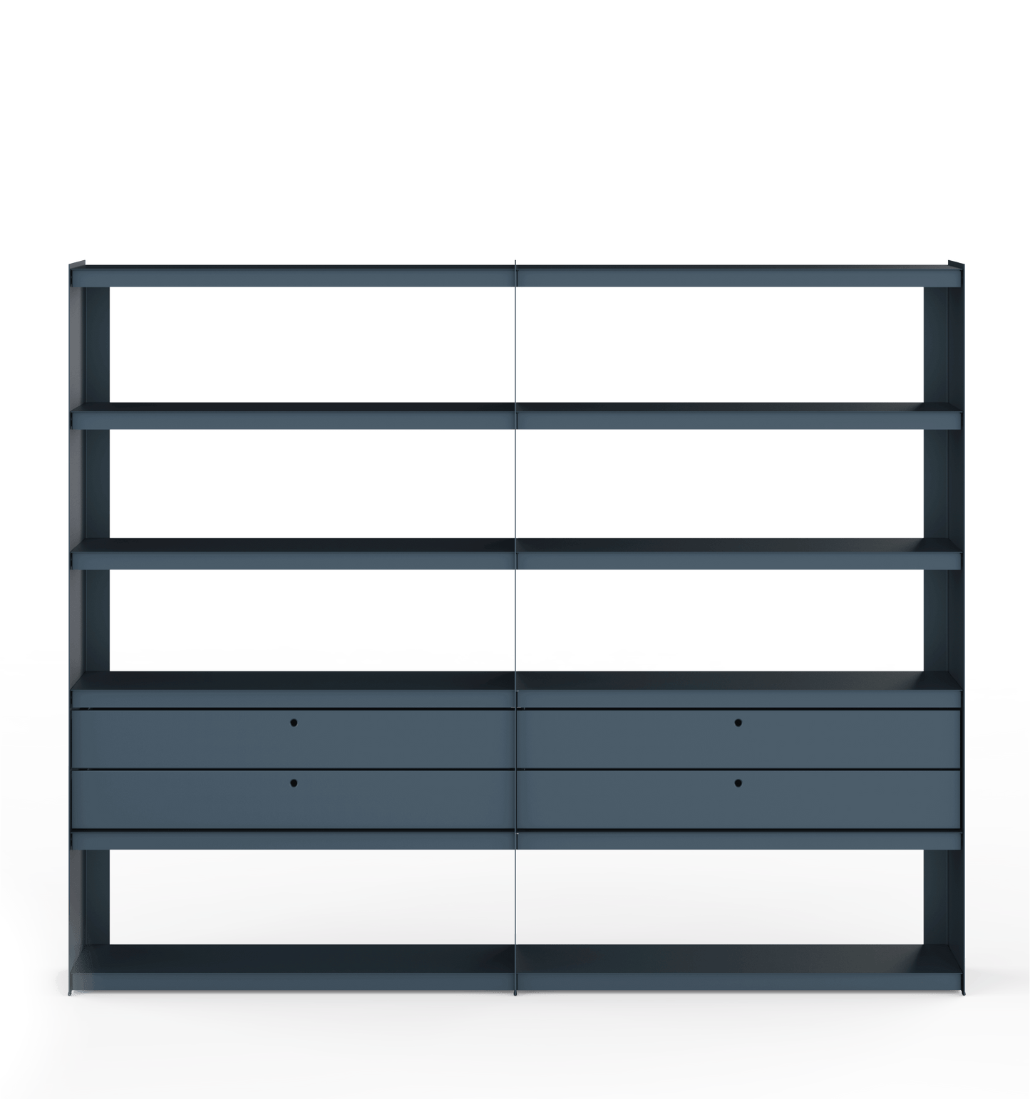 Plié Bookshelf Extension 4 Drawers