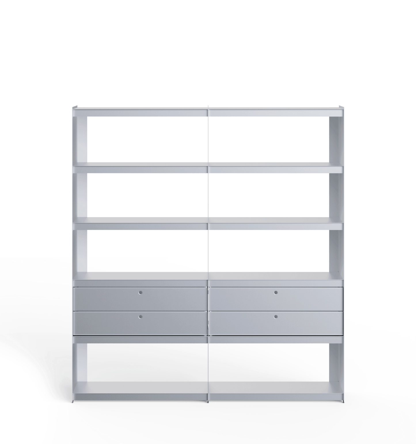 Plié Bookshelf Extension 4 Drawers