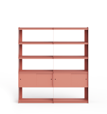 Plié Bookshelf Extension 4 Doors