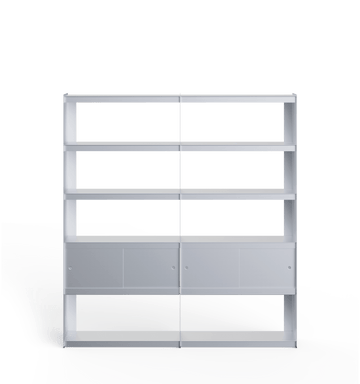 Plié Bookshelf Extension 4 Doors