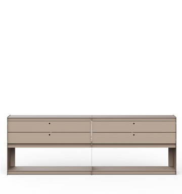 Plié Sideboard Extension 4 Short Drawers