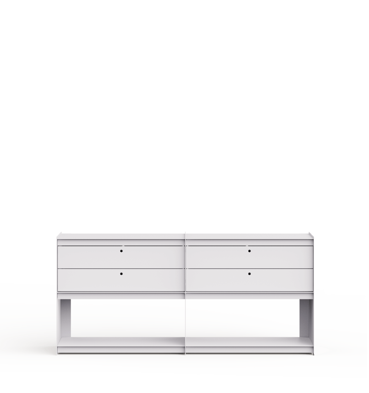 Plié Sideboard Extension 4 Short Drawers