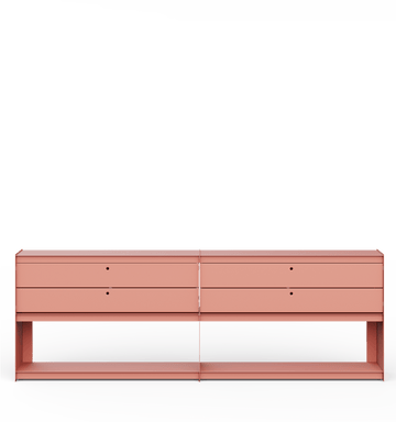 Plié Sideboard Extension 4 Short Drawers