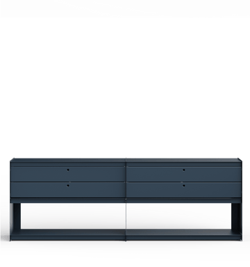 Plié Sideboard Extension 4 Short Drawers