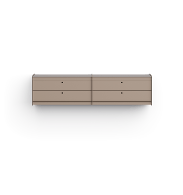 Plié Wall Unit Extension 4 Short Drawers