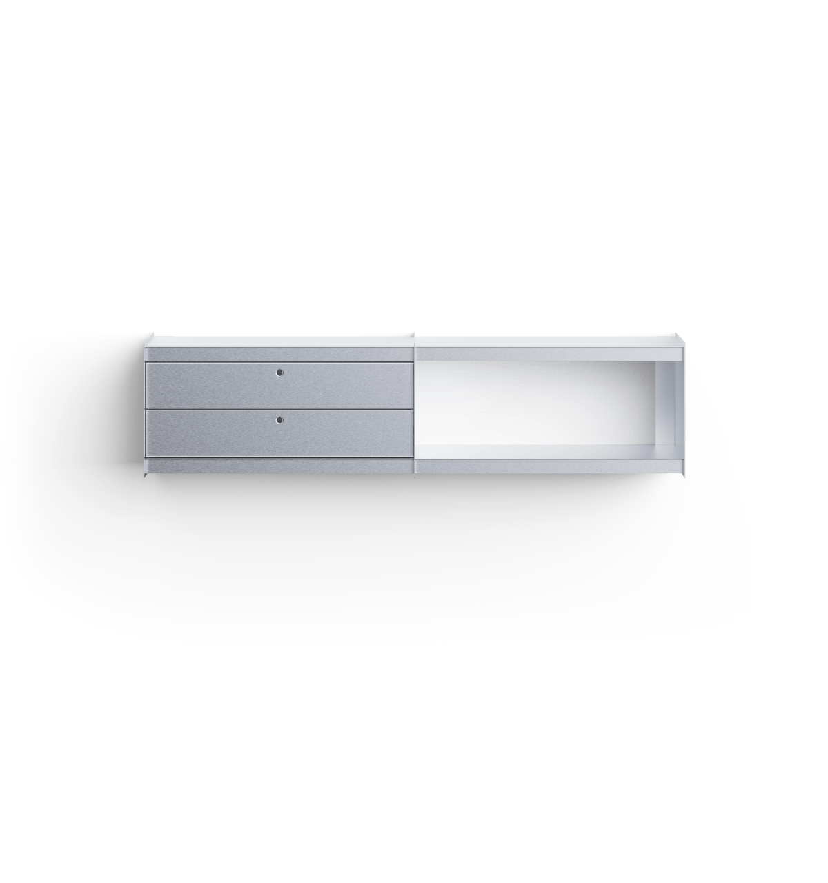 Plié Wall Unit Extension 2 Short Drawers