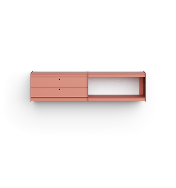 Plié Wall Unit Extension 2 Short Drawers