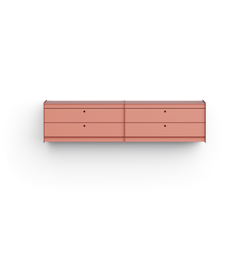Plié Wall Unit Extension 4 Short Drawers