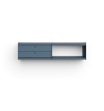 Plié Wall Unit Extension 2 Short Drawers