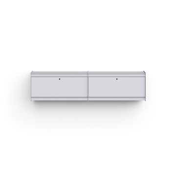 Plié Wall Unit Extension 2 Tall Drawers
