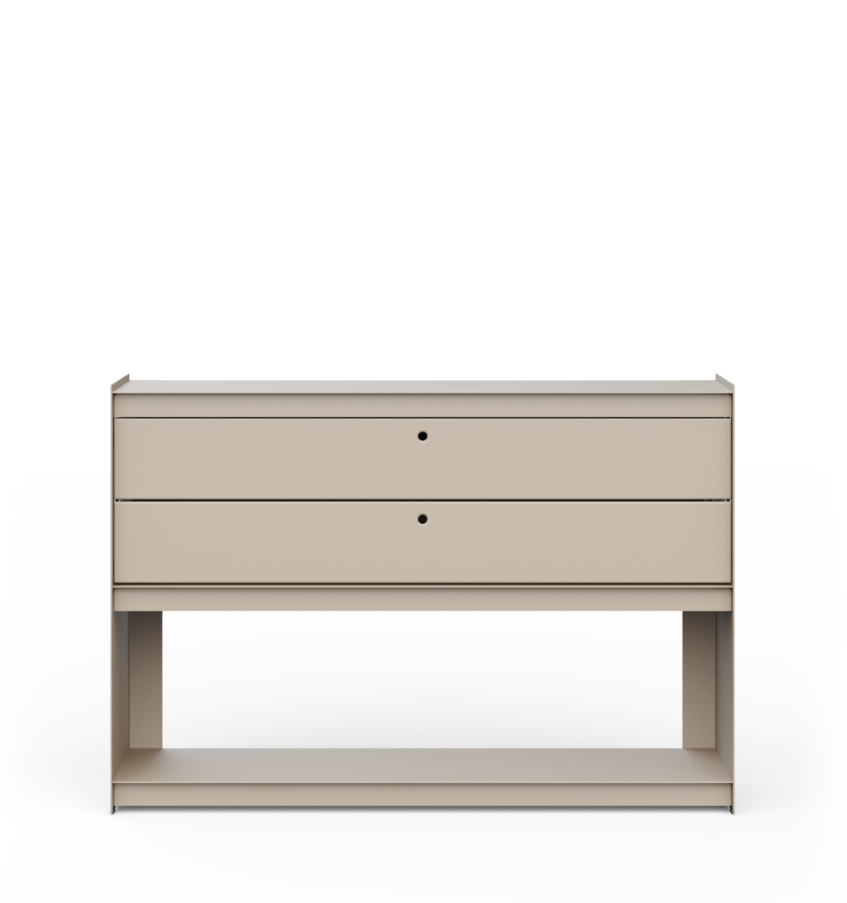 Plié Sideboard Double Drawer