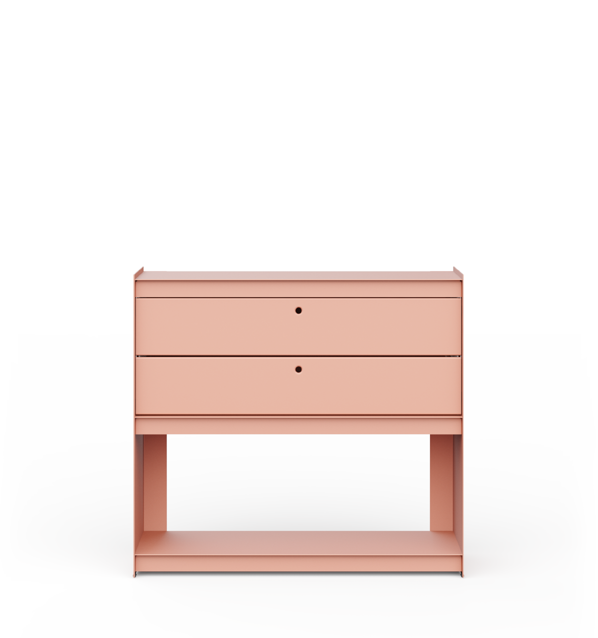 Plié Sideboard Double Drawer